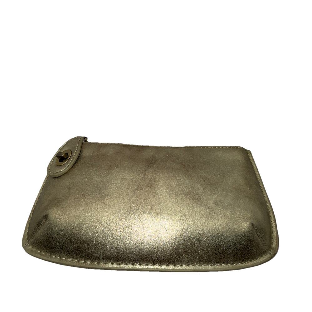 Joy Susan Purse - Gold - 8” X 4.5”